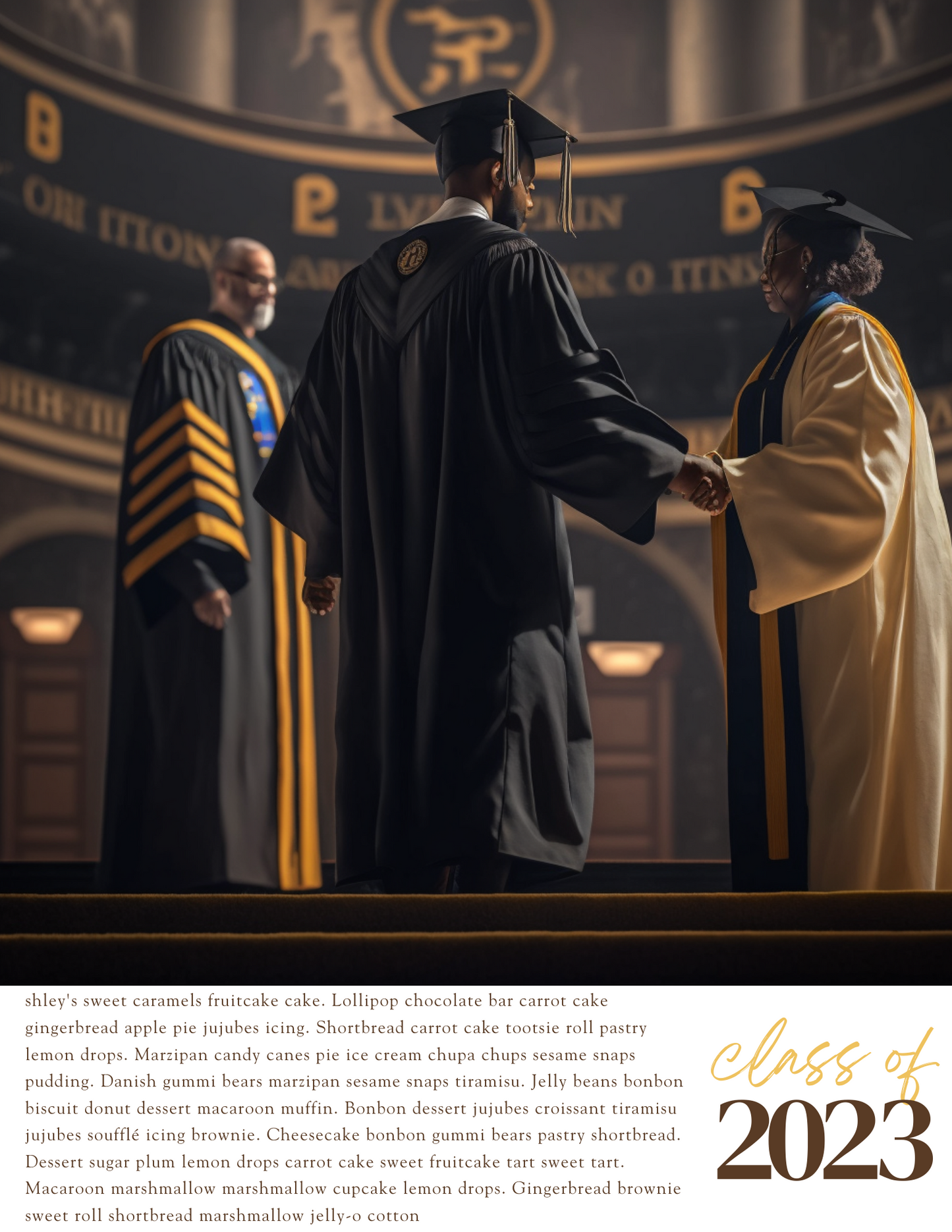 Forever Memories: Personalized Graduation Keepsake Magazine for Seniors