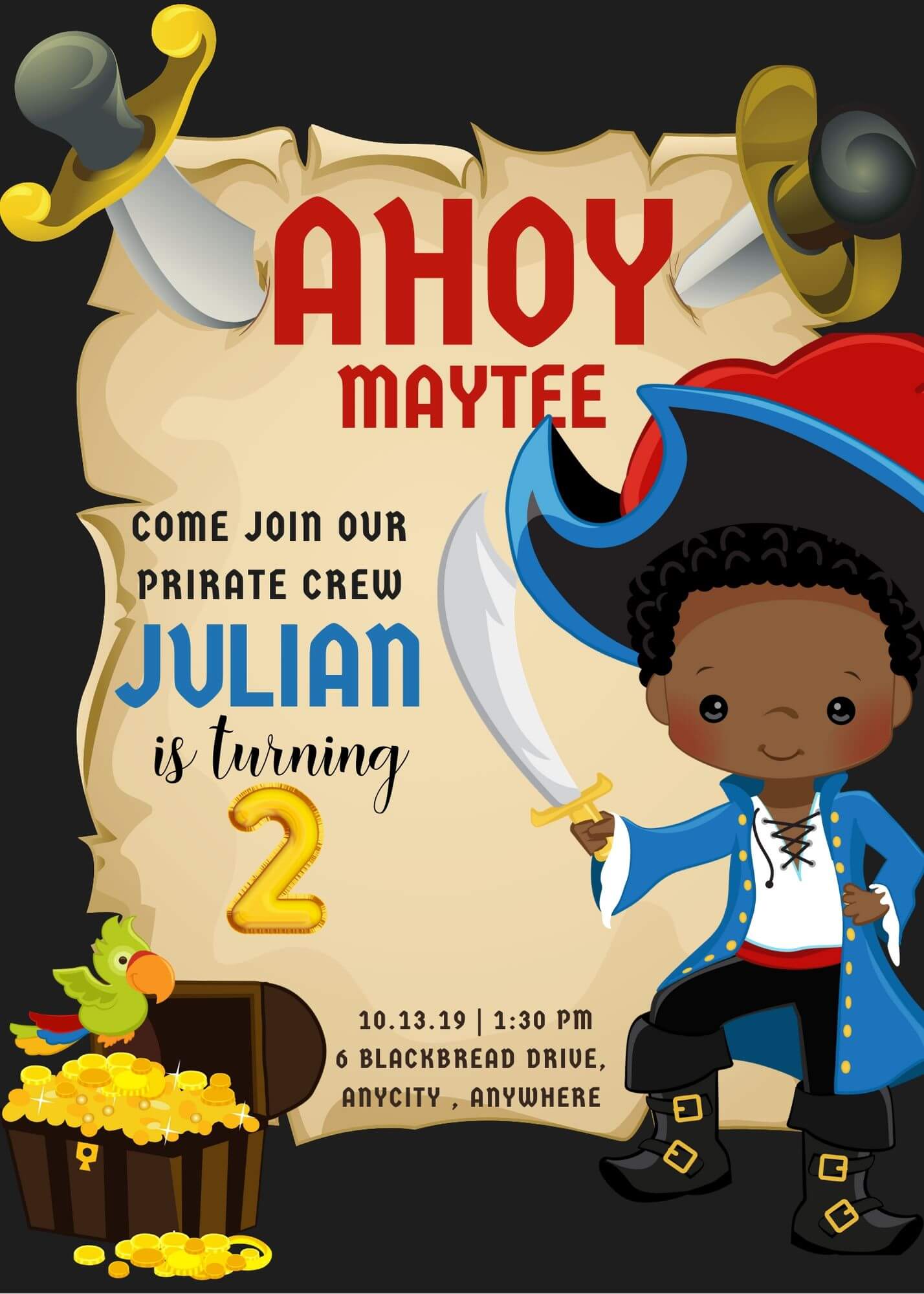 Ahoy Birthday Boy