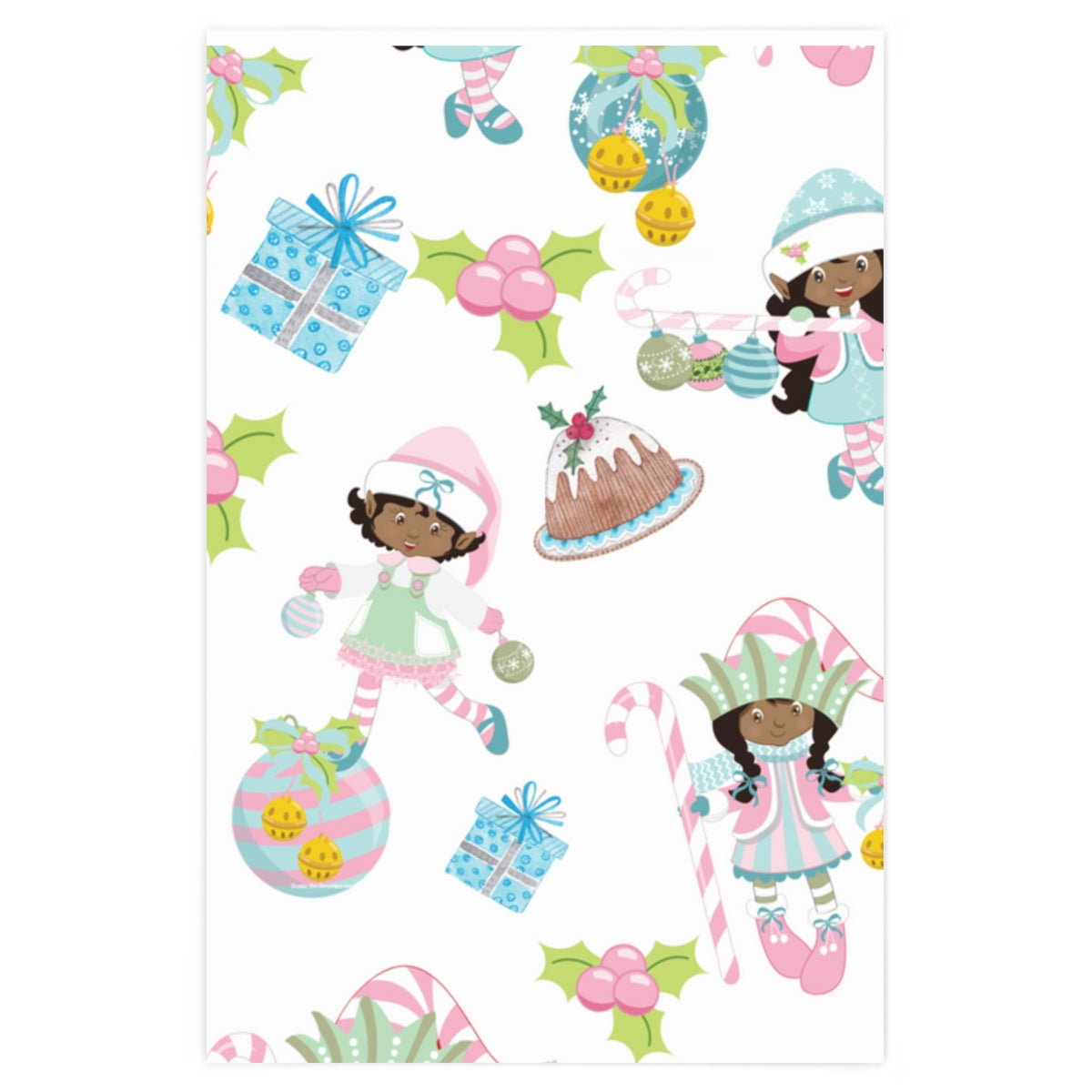 Christmas Elf Wrapping Paper