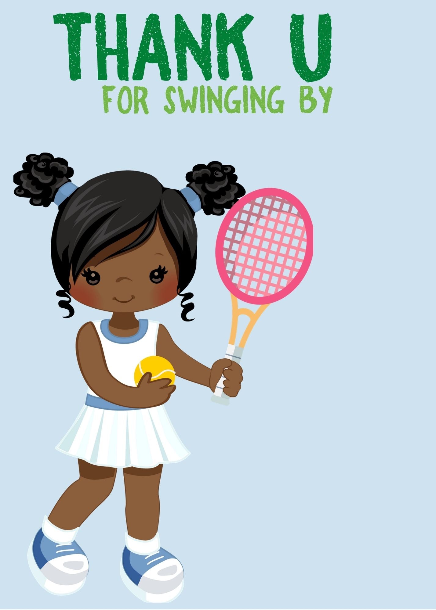 Lets Make a Racquet Birthday