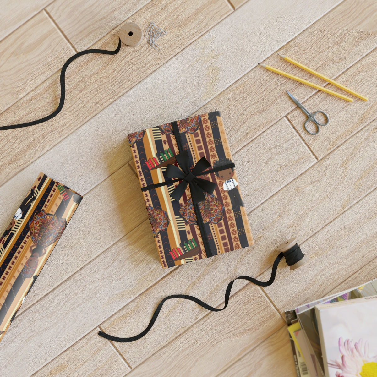 Gift Wrapping Paper Rolls, 1pc