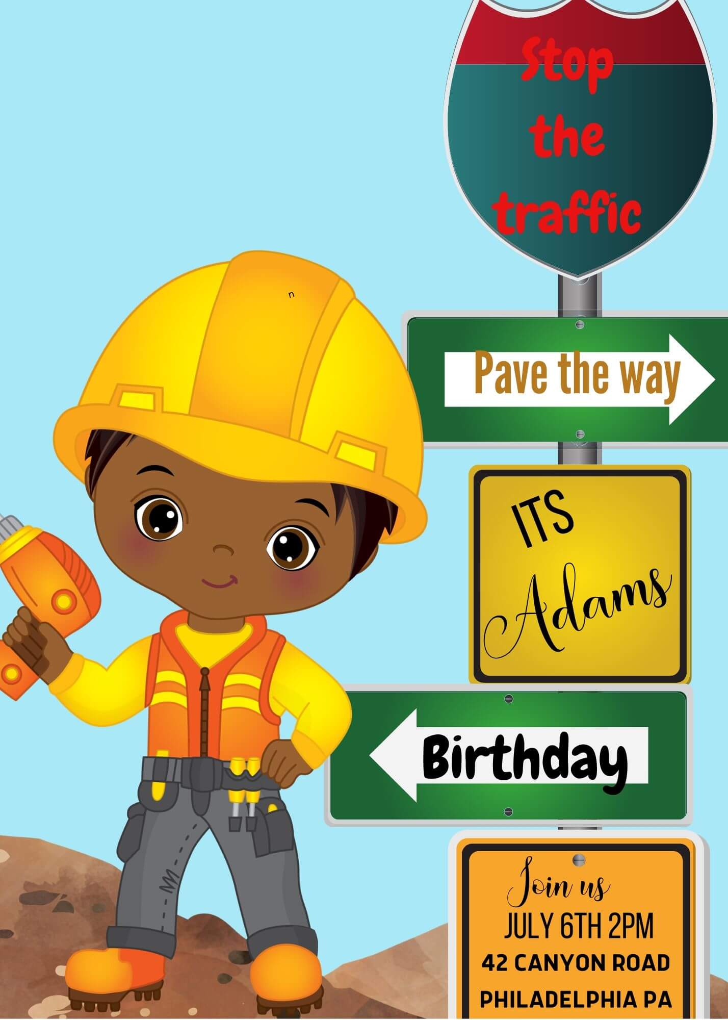 Lil Builder Birthday