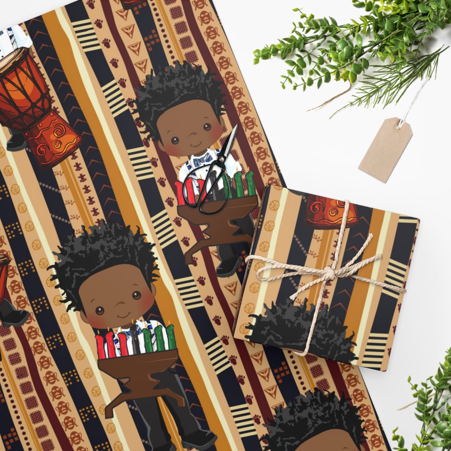 Kwanza Heritage Wrapping Paper
