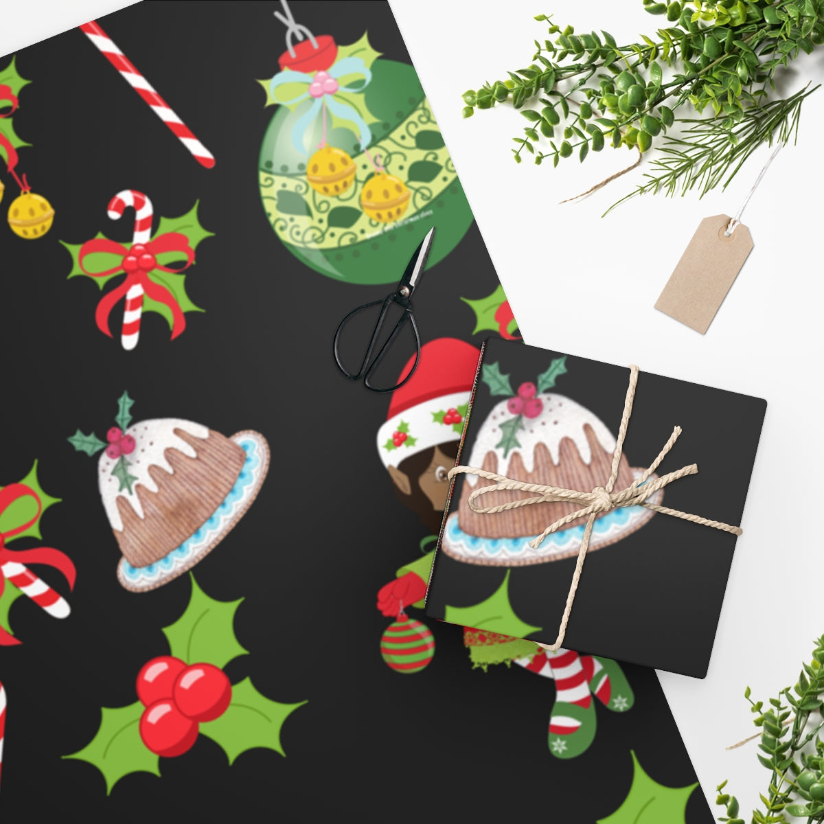 Eve The Elf Wrapping Paper