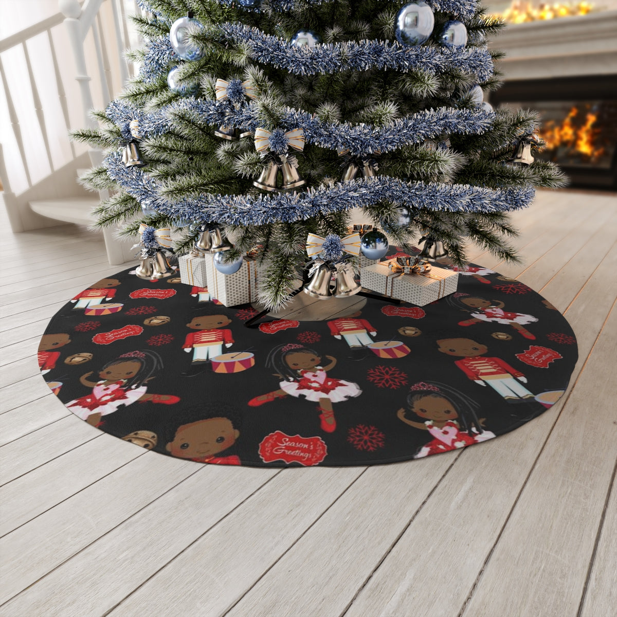 Heritage nutcracker Round Tree Skirt
