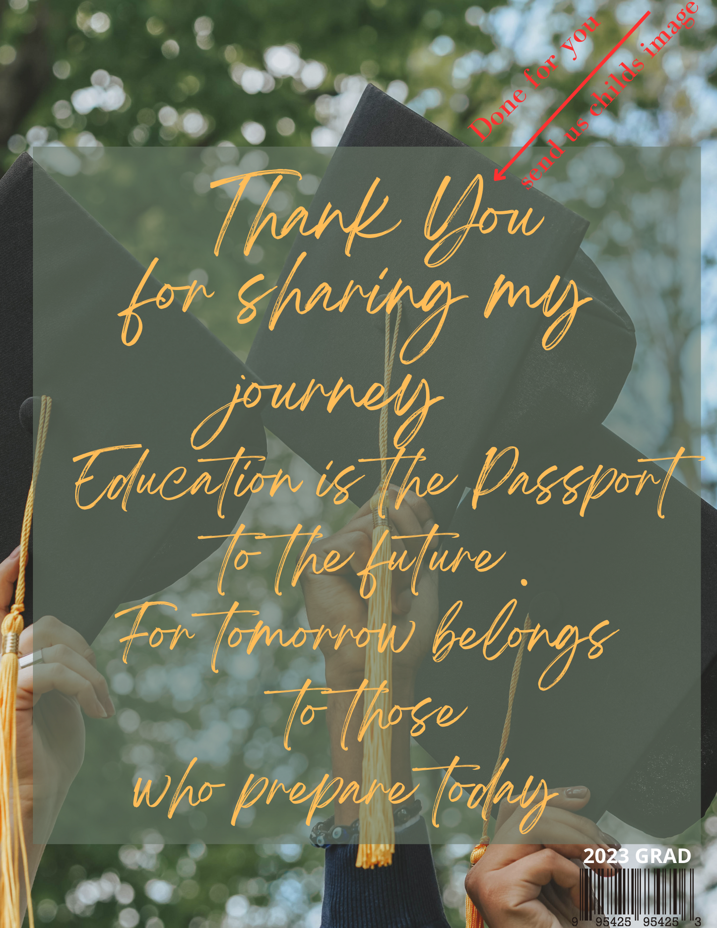 Celebrate Your Graduate with Our Customizable Graduation Magazine!