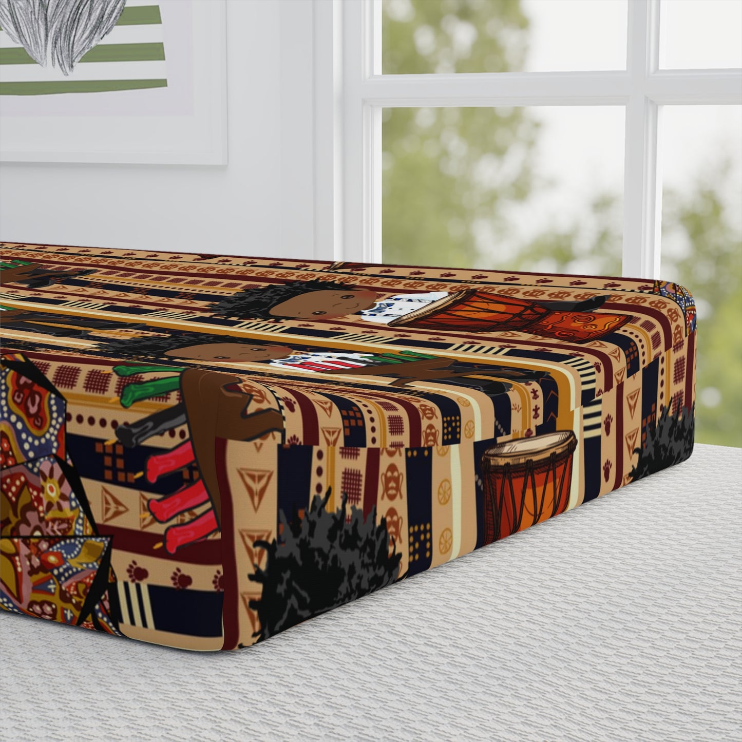 Kwanza Baby Changing Pad Cover