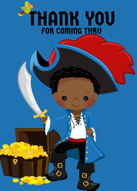 Ship Ahoy Birthday Invite