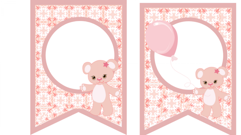 CHERRY BLOSSOM Birthday Banner
