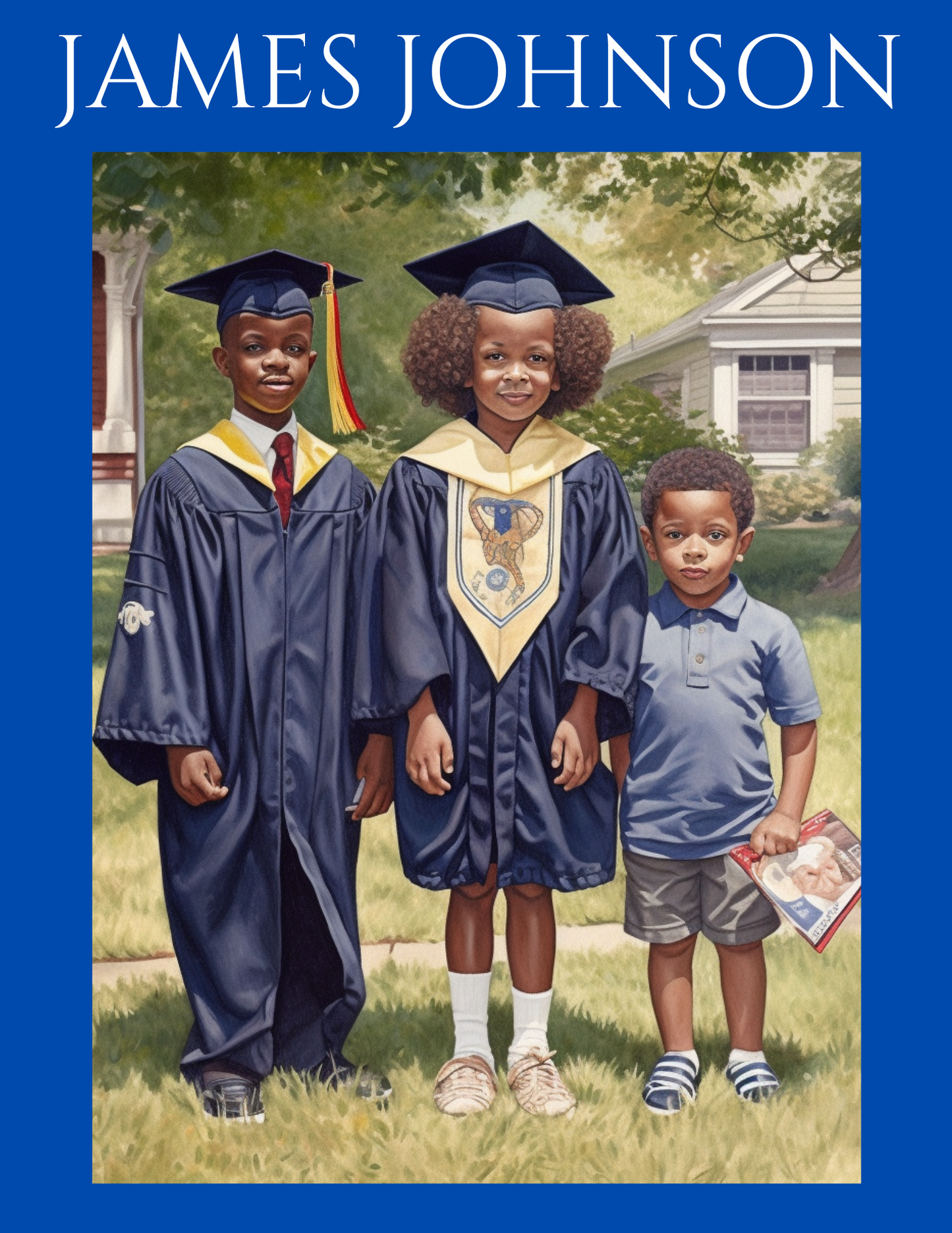 Personalized Kindergarten Graduation Magazine Cover - Be the Star!