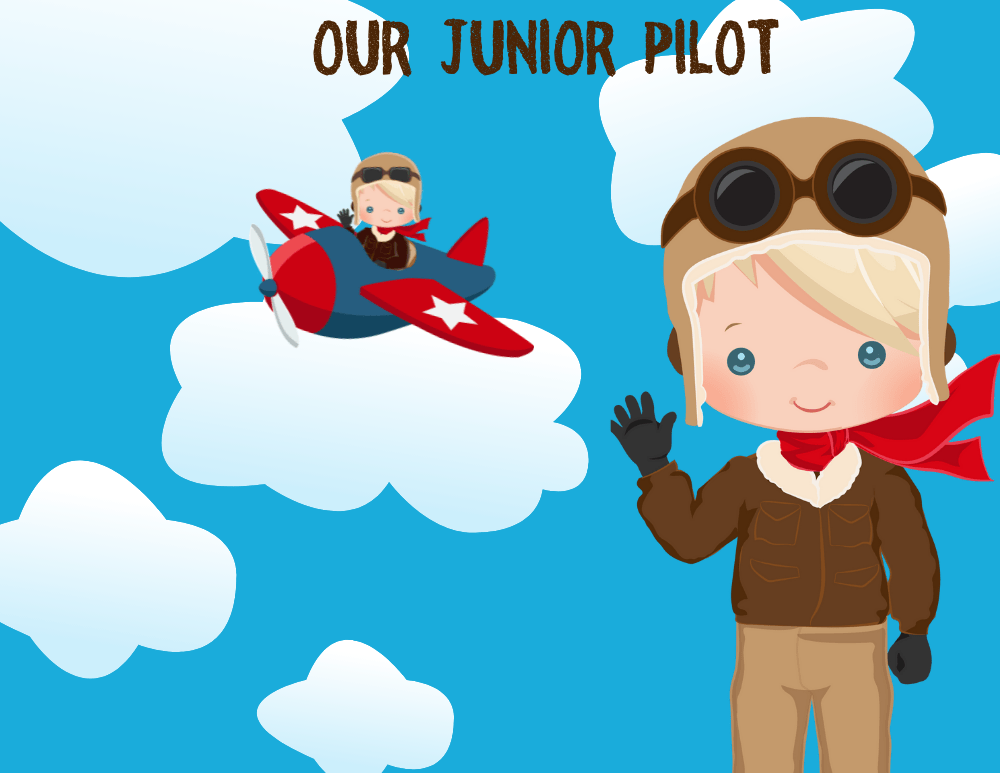 Junior Pilot placemat