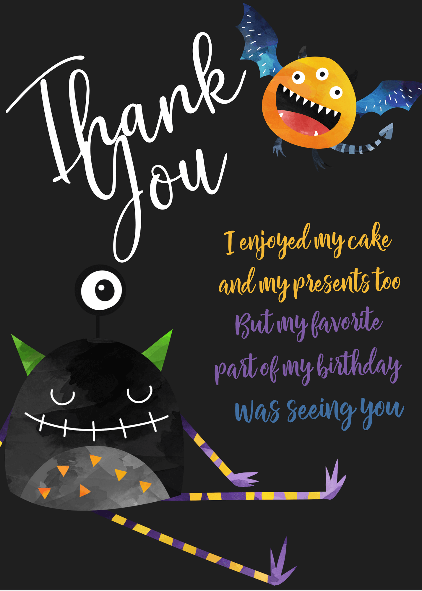 Lil monster birthday