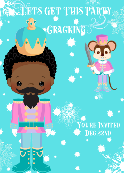 Nutcracker Invitation