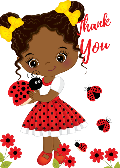 Ladybug Birthday template