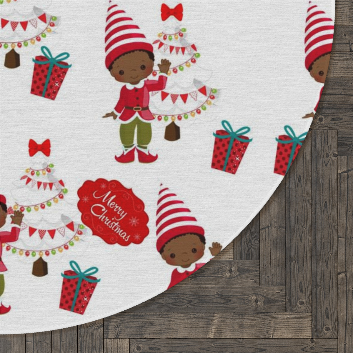 Let me take a Elfie Holiday Rug