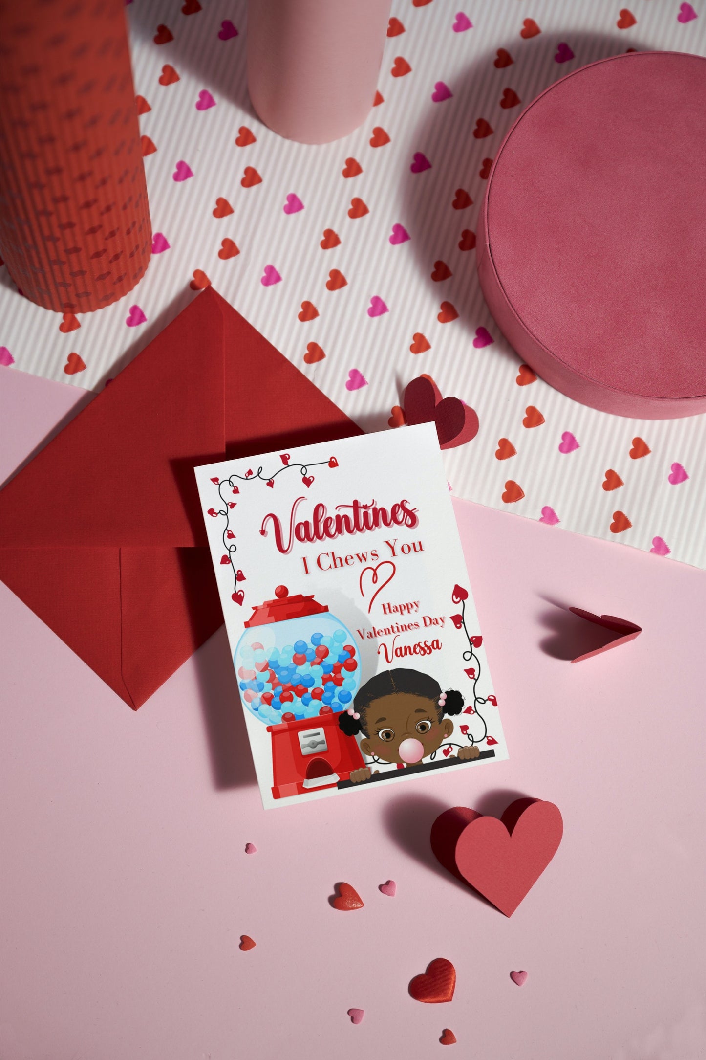 Printable Gumball Machine Valentines, Instant Download I Chews You Valentine's Day, School Kids Valentines