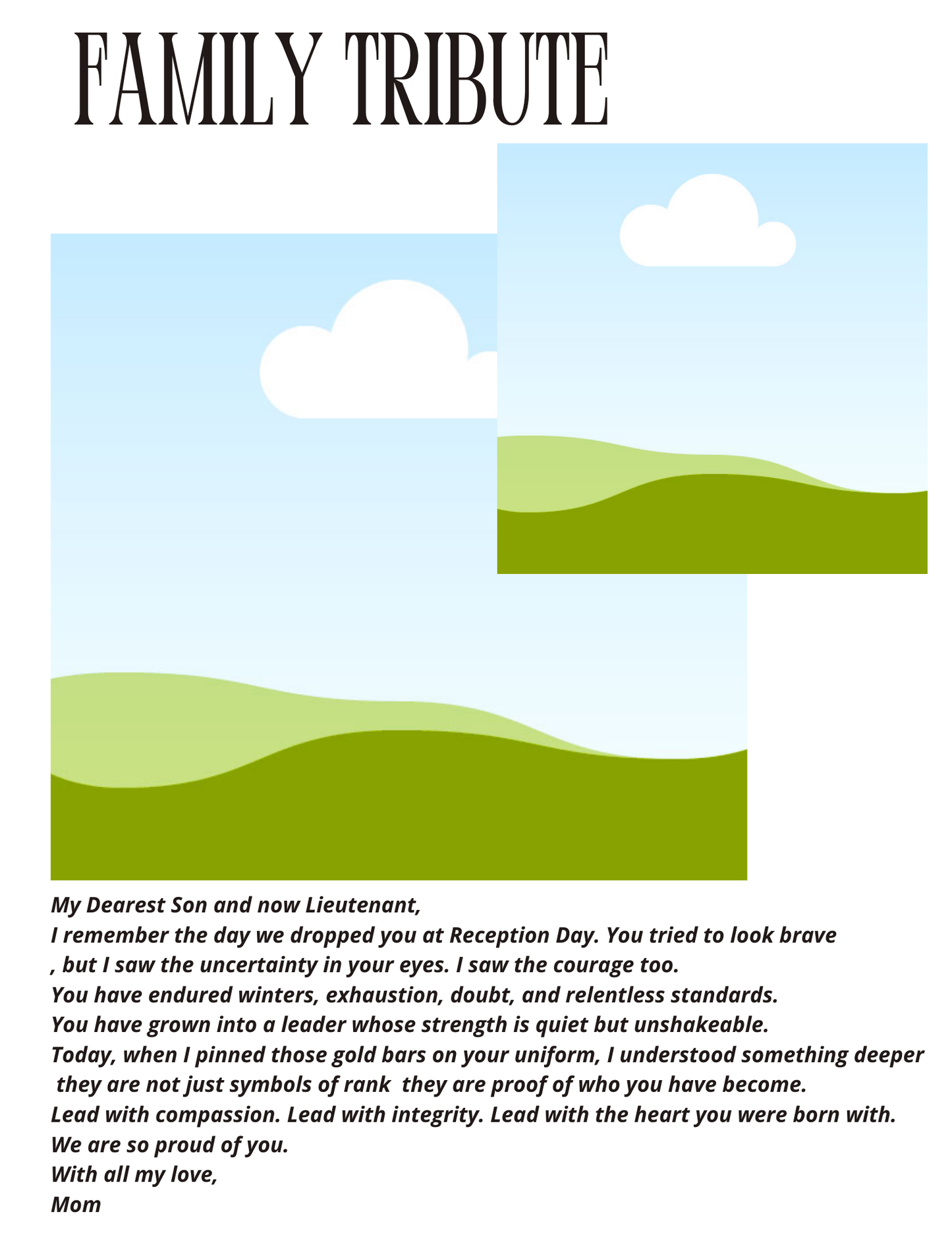 "Honoring Your Service: Personalized Military Grad Keepsake Magazine