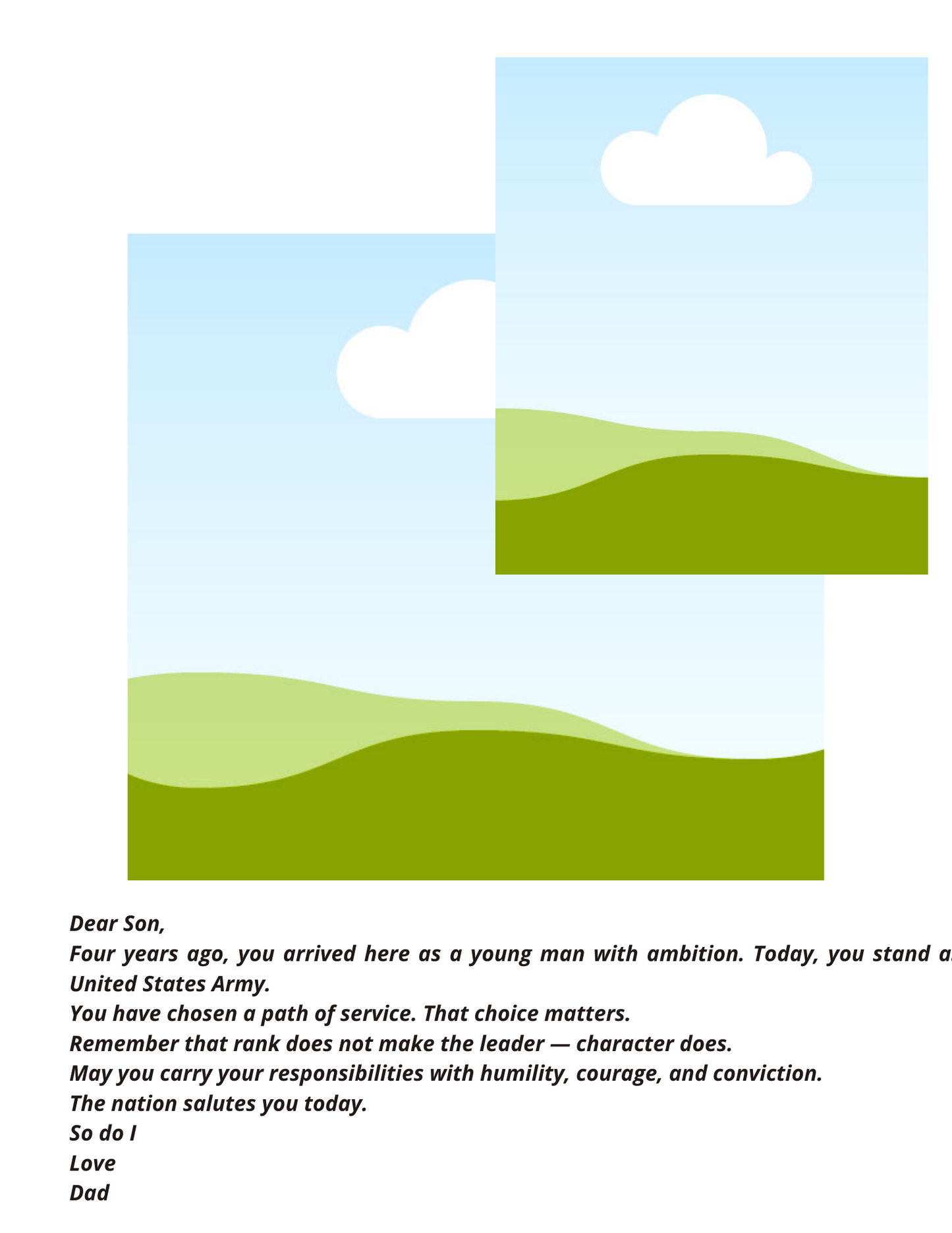 "Honoring Your Service: Personalized Military Grad Keepsake Magazine