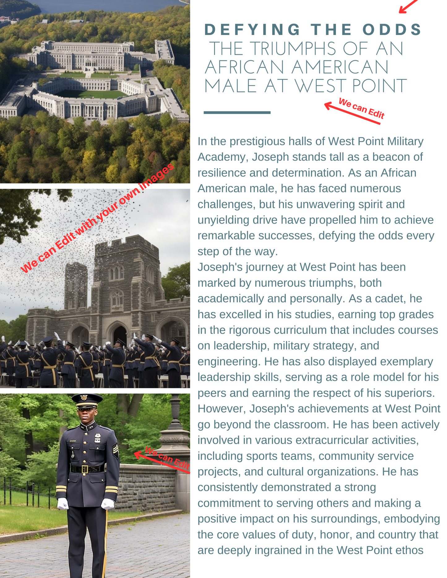 "Honoring Your Service: Personalized Military Grad Keepsake Magazine