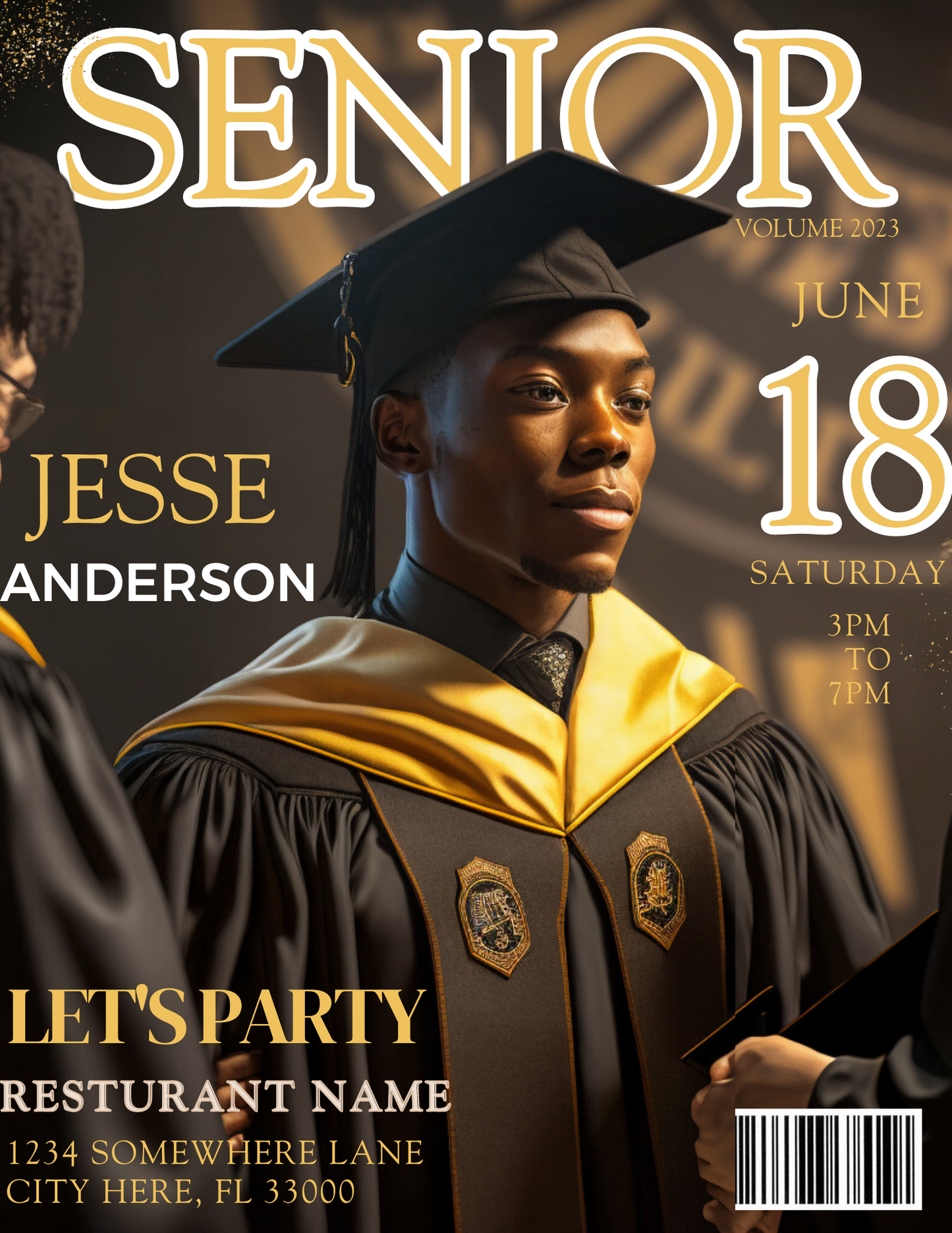 Forever Memories: Personalized Graduation Keepsake Magazine for Seniors