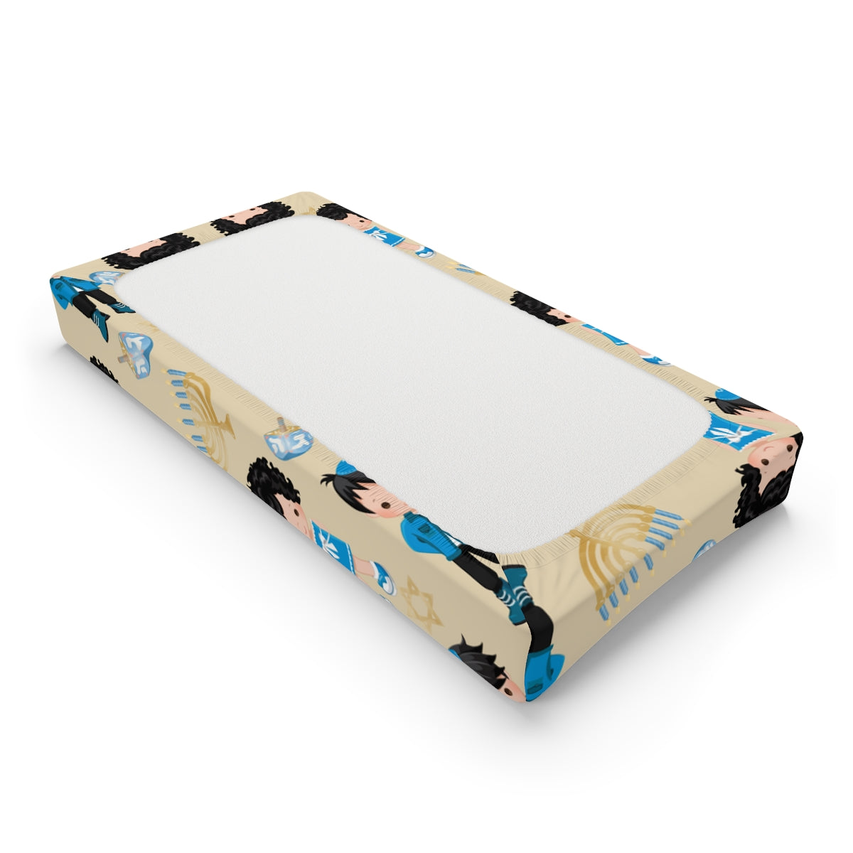 Happy Hanukkah Baby Changing Pad Cover