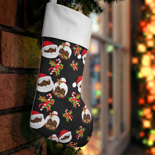 Mr and Mrs Clifford Claus Holiday Stocking