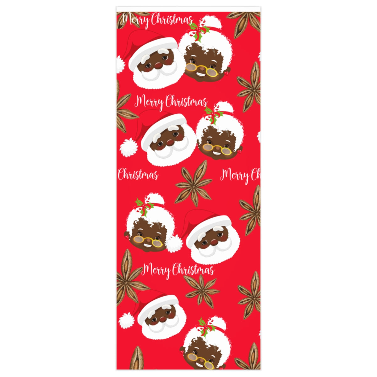 Mr and Mrs Clifford Claus Wrapping Paper
