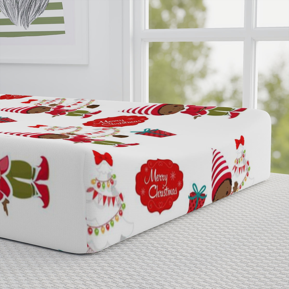 Lets me Take a Elfie Baby Changing Pad Cover