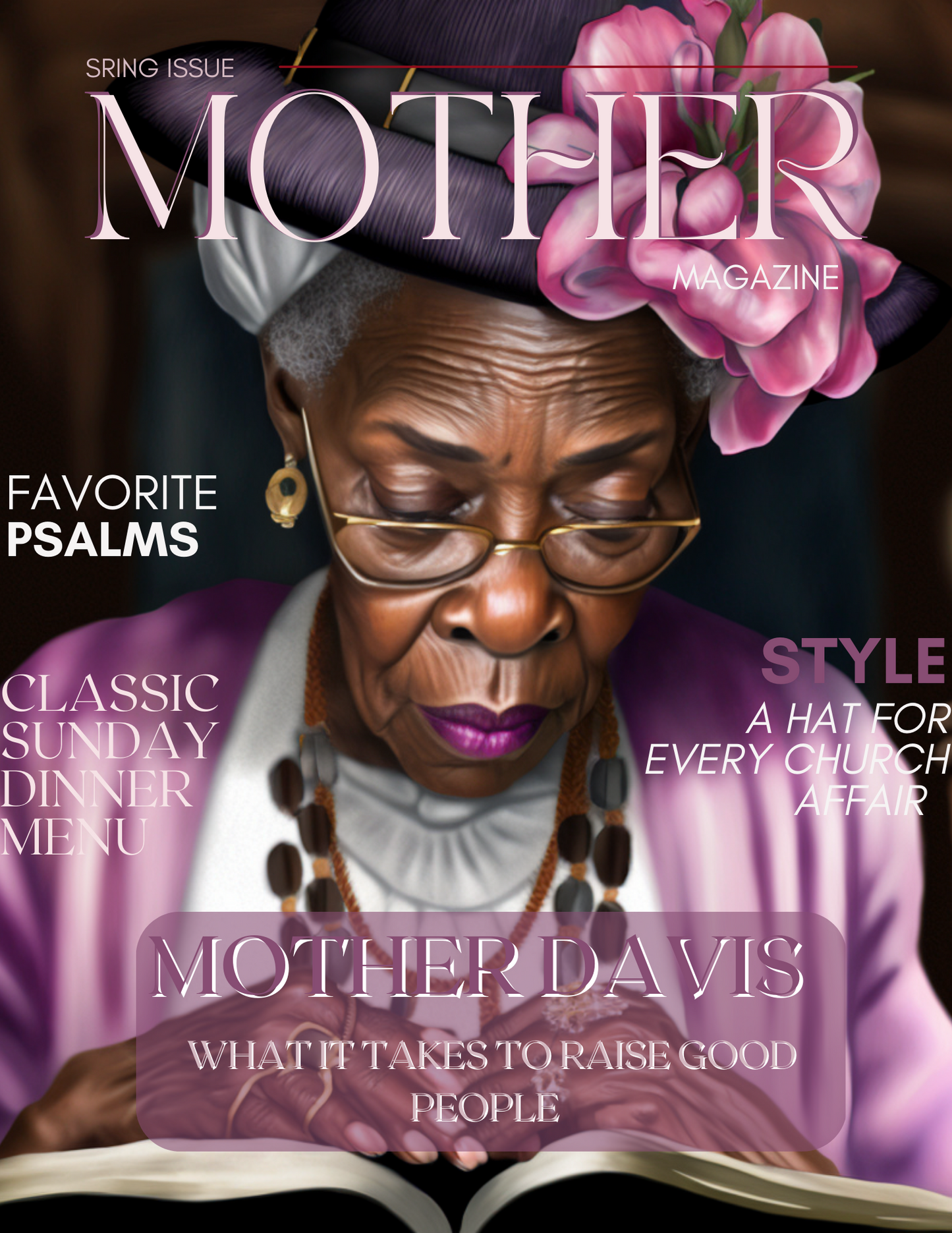 Custom Mother's Day Keepsake Magazine - Let Mom Be the Star on Her Own Cover!