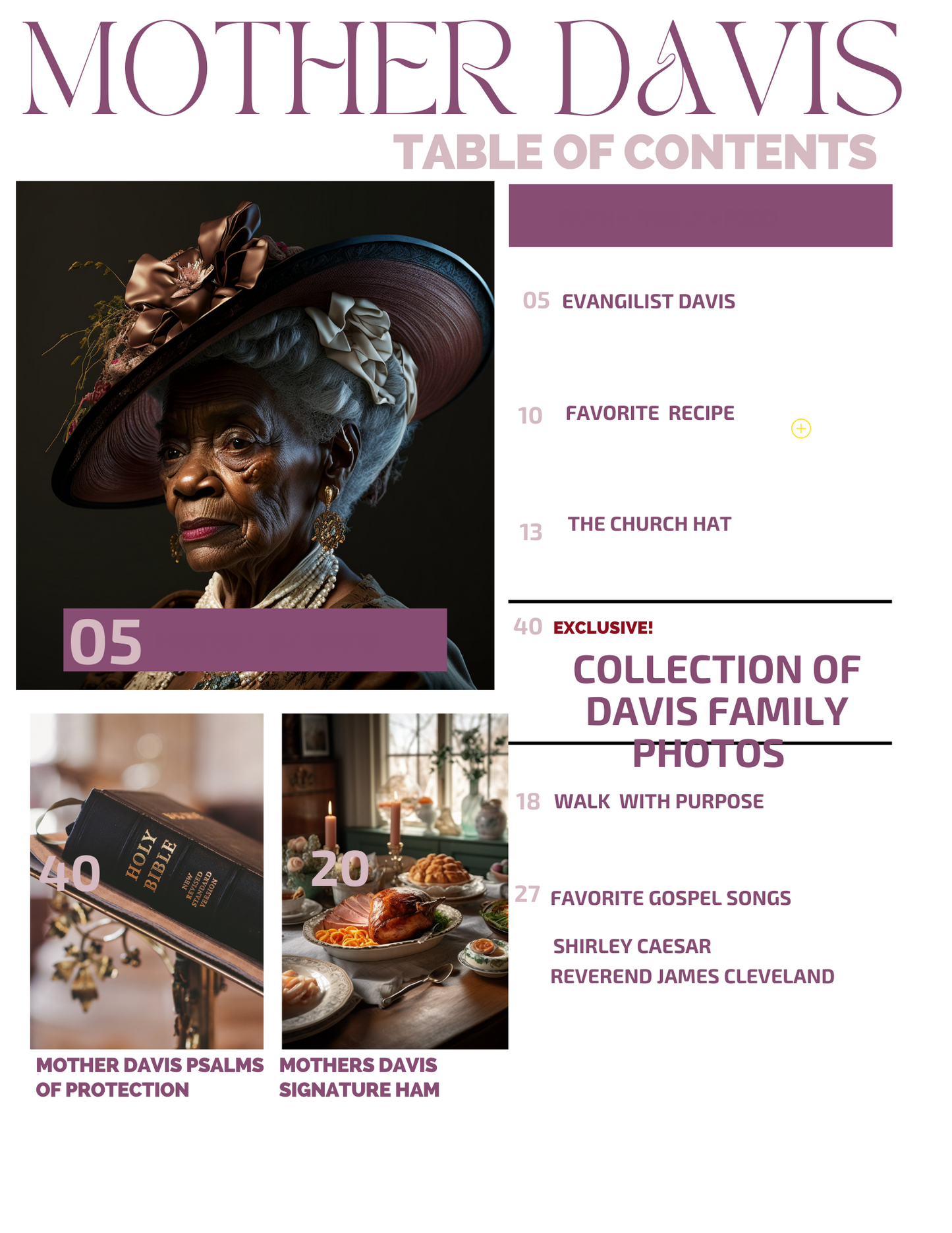 Custom Mother's Day Keepsake Magazine - Let Mom Be the Star on Her Own Cover!