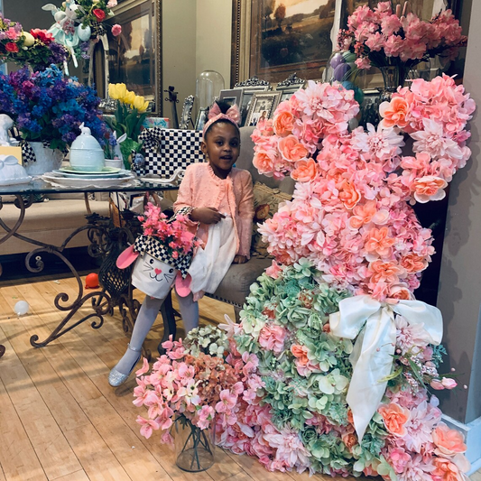 Easter Bunny, Bunny Rabbit, Pdf, Mosaic from Balloons, Rabbit, Diy, Easter Decor, Mosaic Template, Easter Mosaic, Bunny Balloons