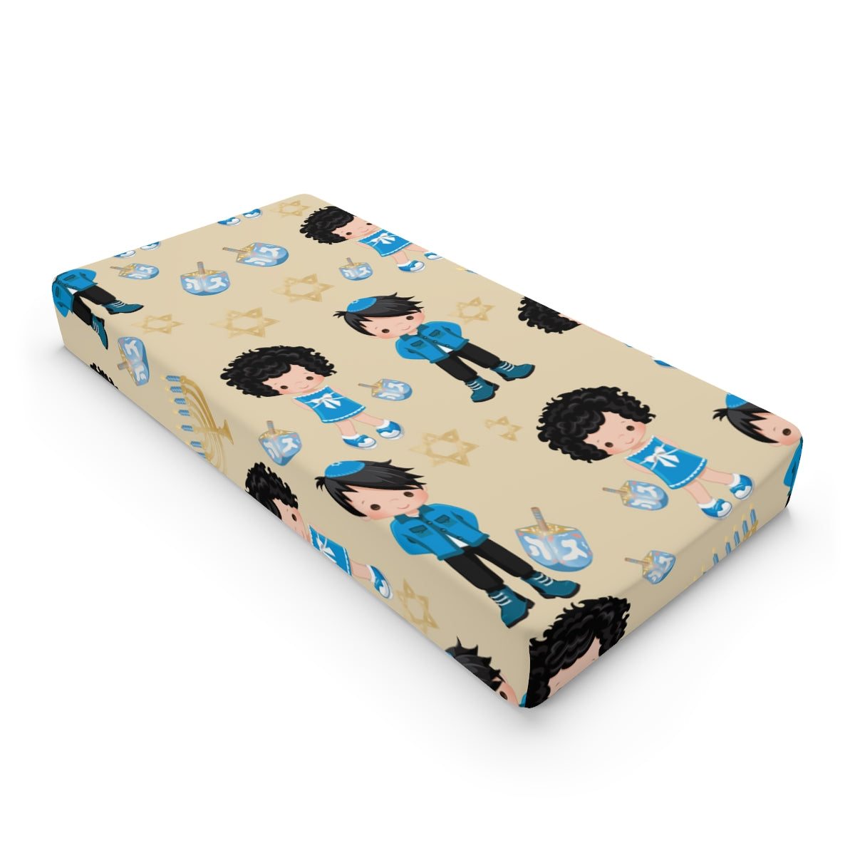Happy Hanukkah Baby Changing Pad Cover