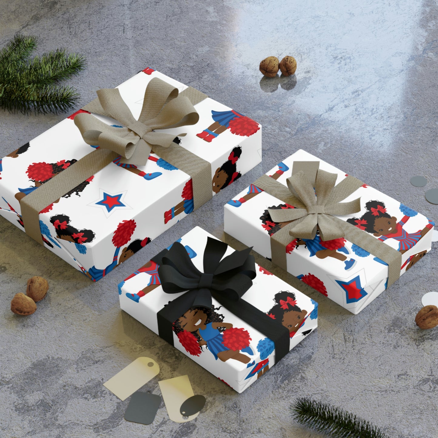 Gift Wrapping Paper Rolls, 1pc