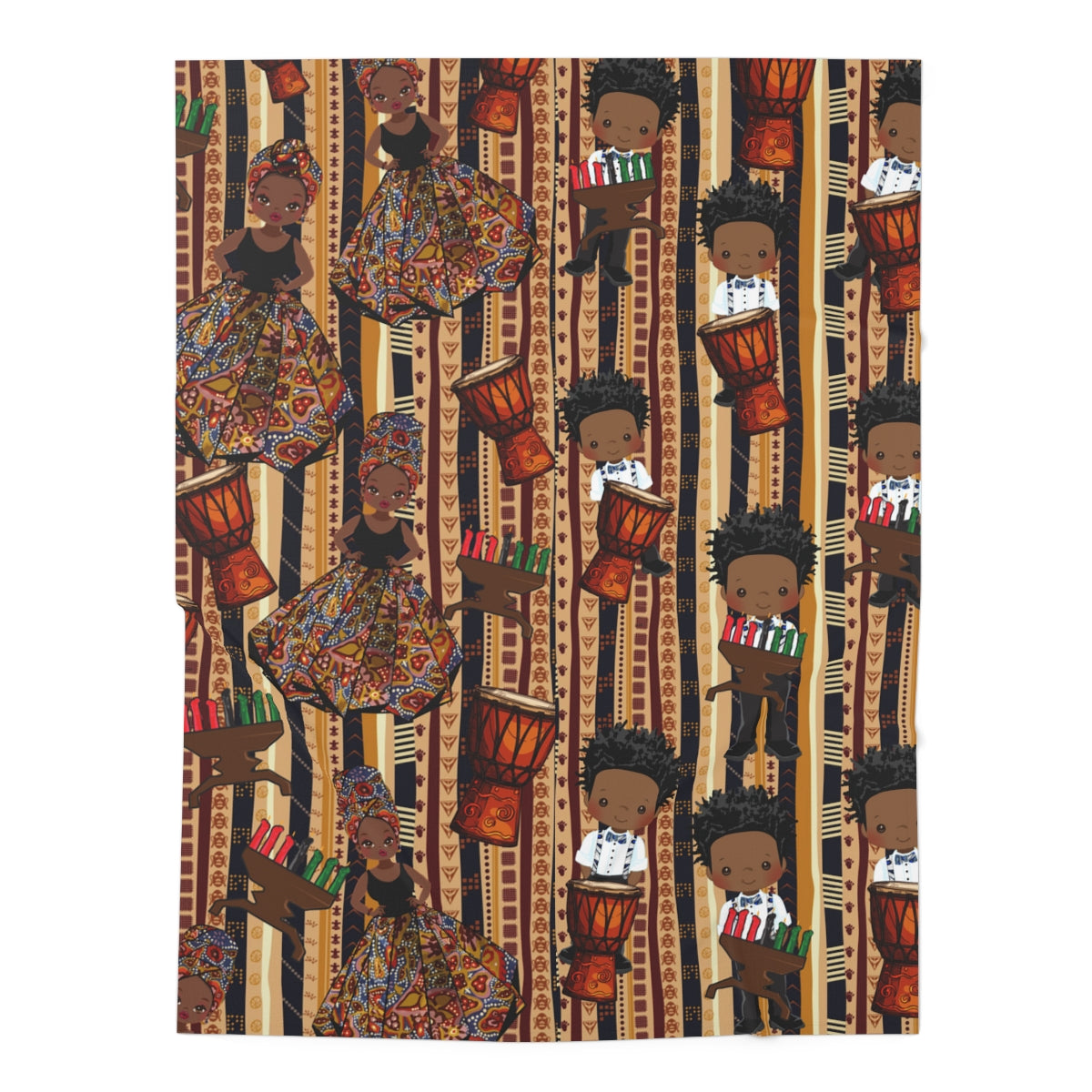 Kwanza Baby Swaddle Blanket