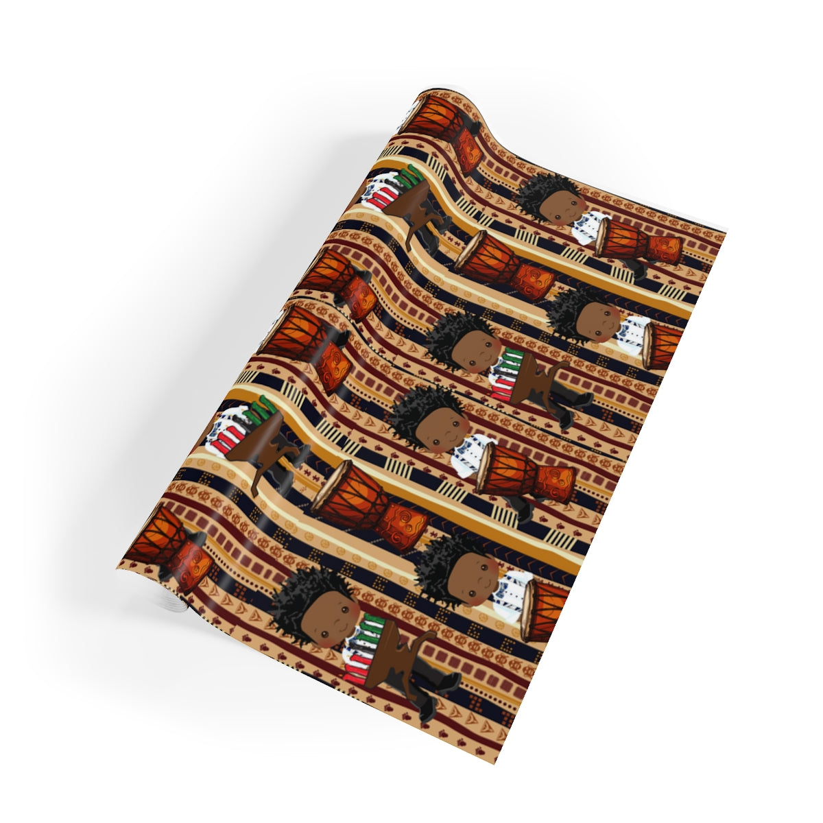 Kwanzaa Holiday Heritage Gift Wrapping Paper Rolls, 1pc