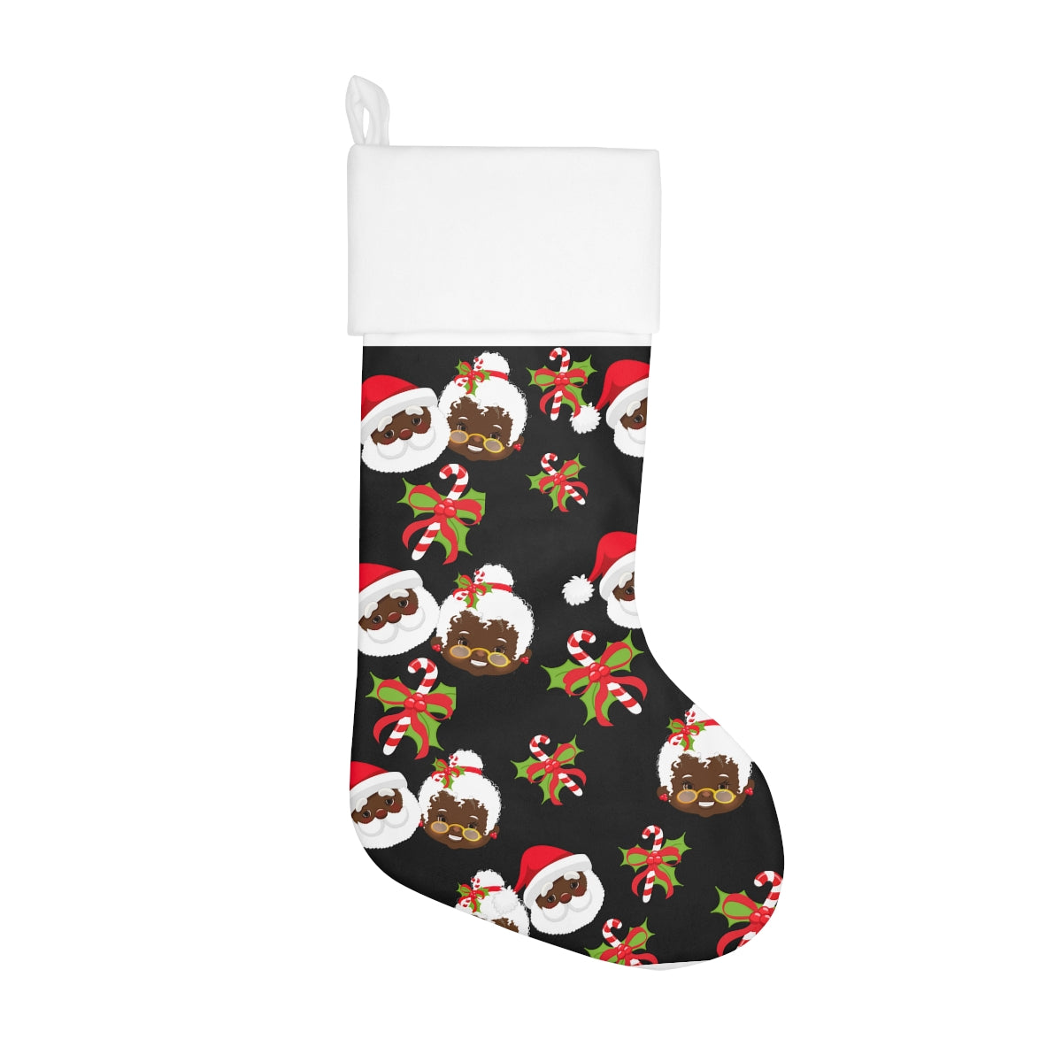 Mr and Mrs Clifford Claus Holiday Stocking