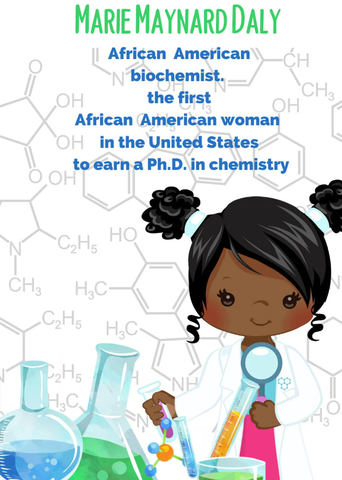 Lil Miss Scientist birthday invite, Lil Miss Scientist Birthday Invitation , personalized party invitation, Invite , Digital Download