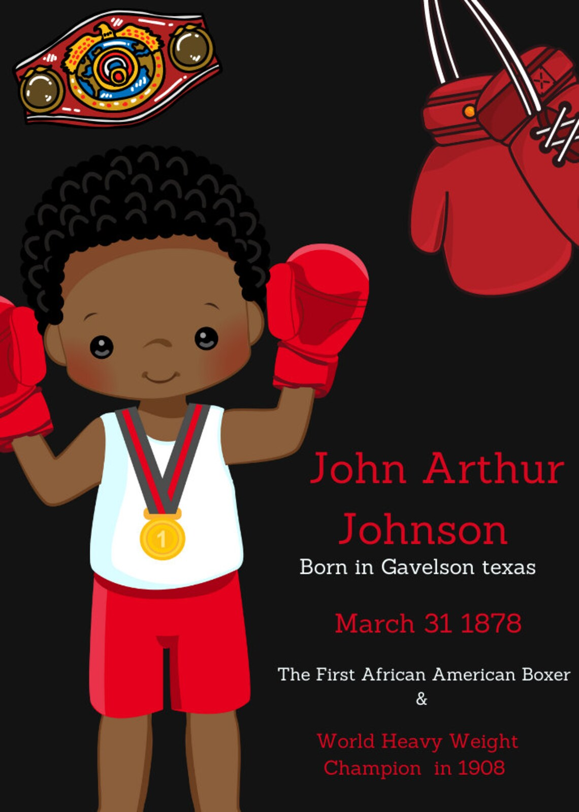 Boxing Match birthday Invite, Lil Champ birthday , Lets Rumble Birthday, Invitation ,personalized party invitation, Invite, Digital Download