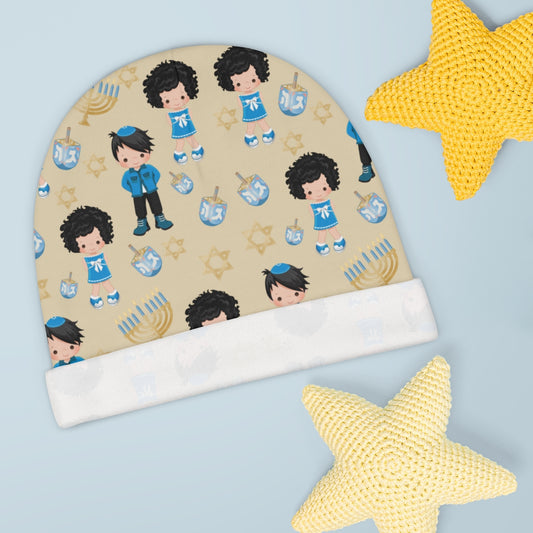 Hanukkah Baby Beanie
