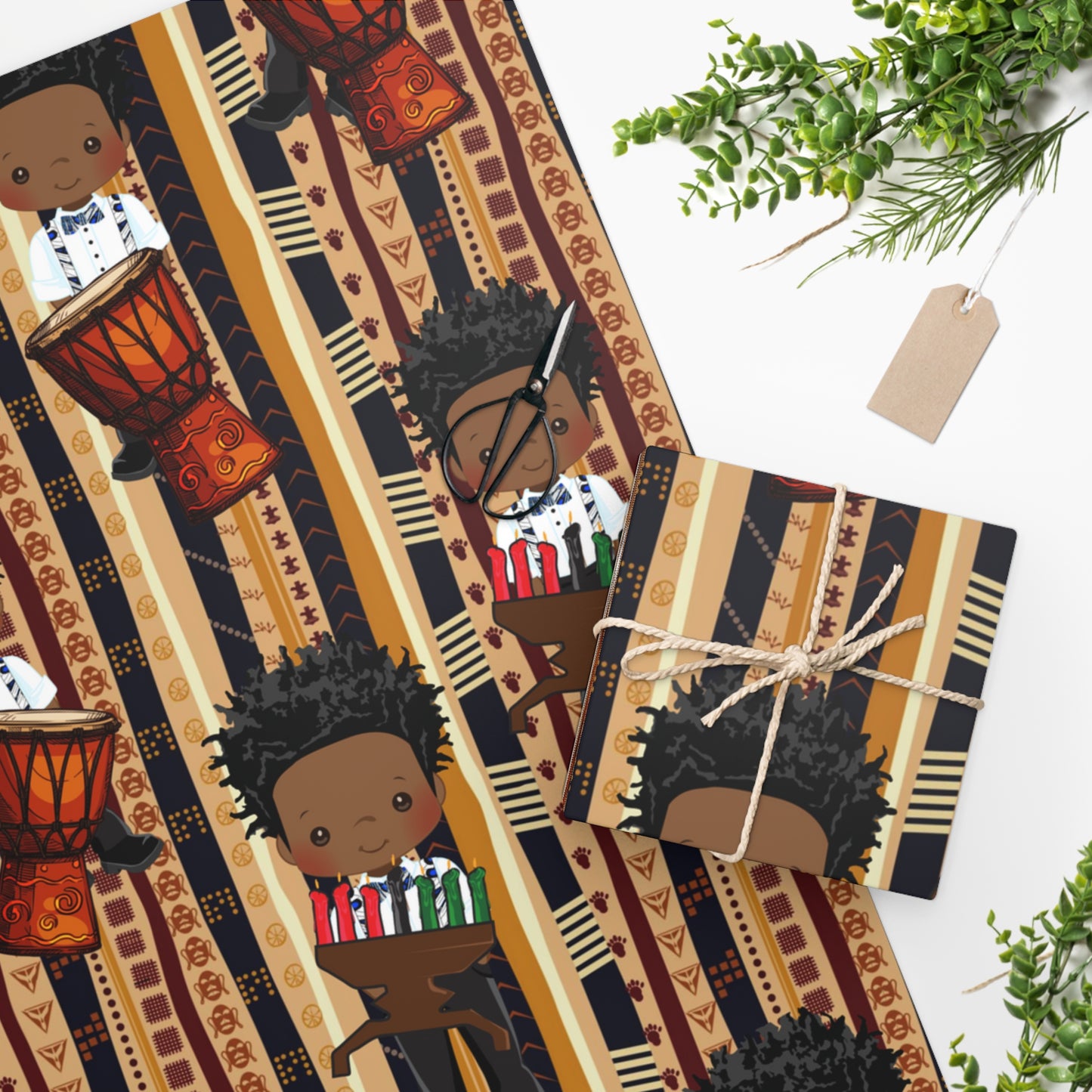 Kwanza Heritage Wrapping Paper