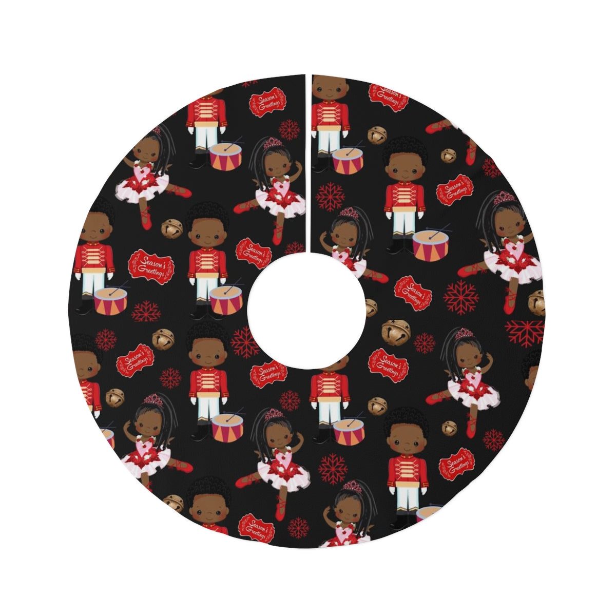 Heritage nutcracker Round Tree Skirt