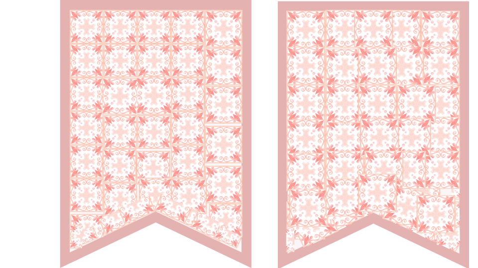 CHERRY BLOSSOM Birthday Banner