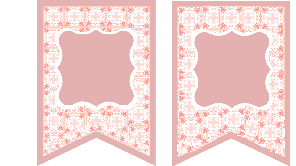 CHERRY BLOSSOM Birthday Banner