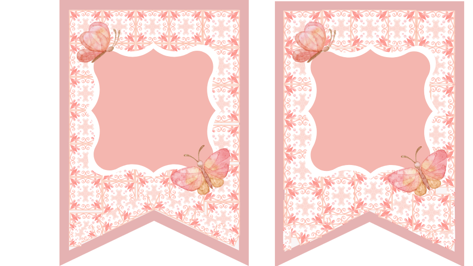 CHERRY BLOSSOM Birthday Banner