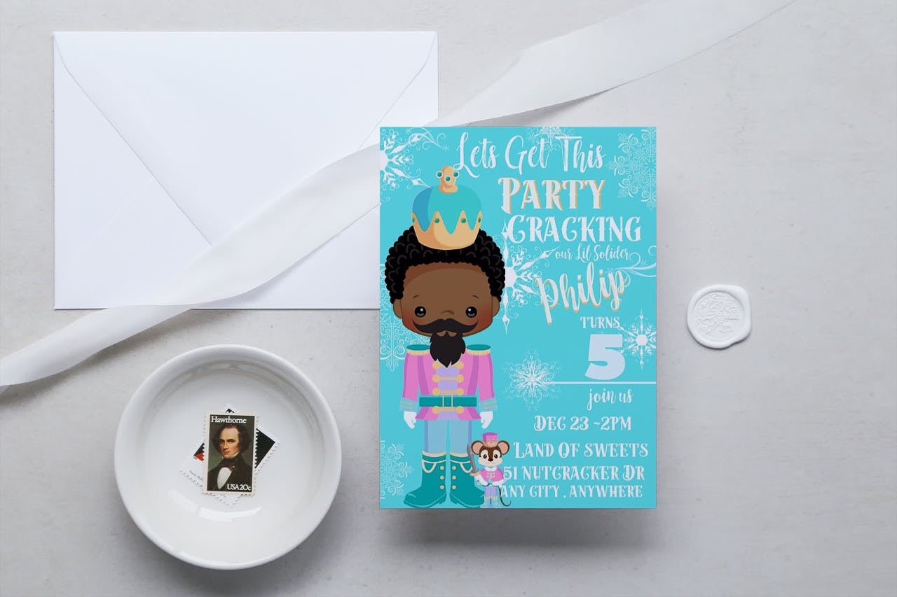 Nutcracker Invitation
