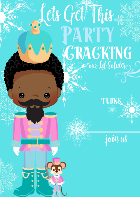 Nutcracker Invitation