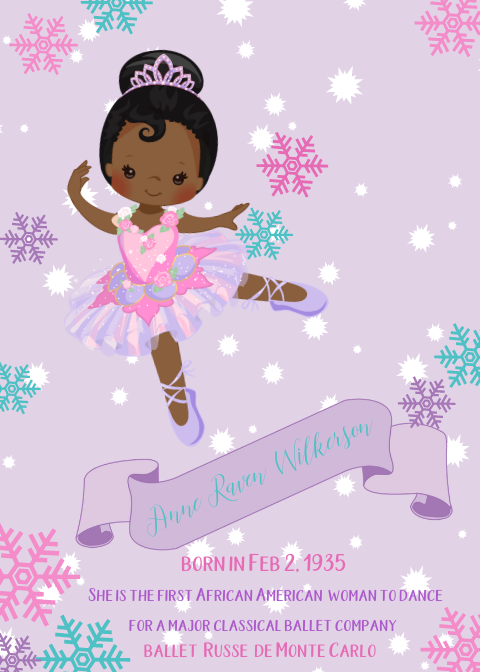 Plum Fairy Invite