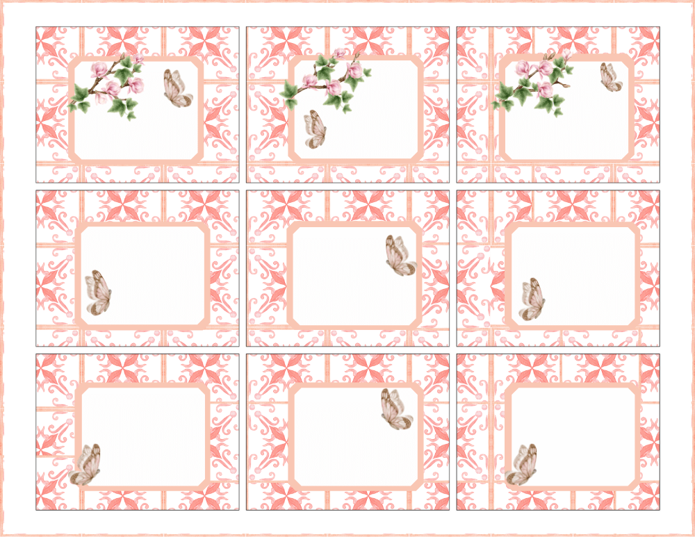 Cherry Blossom Cup Wrapper