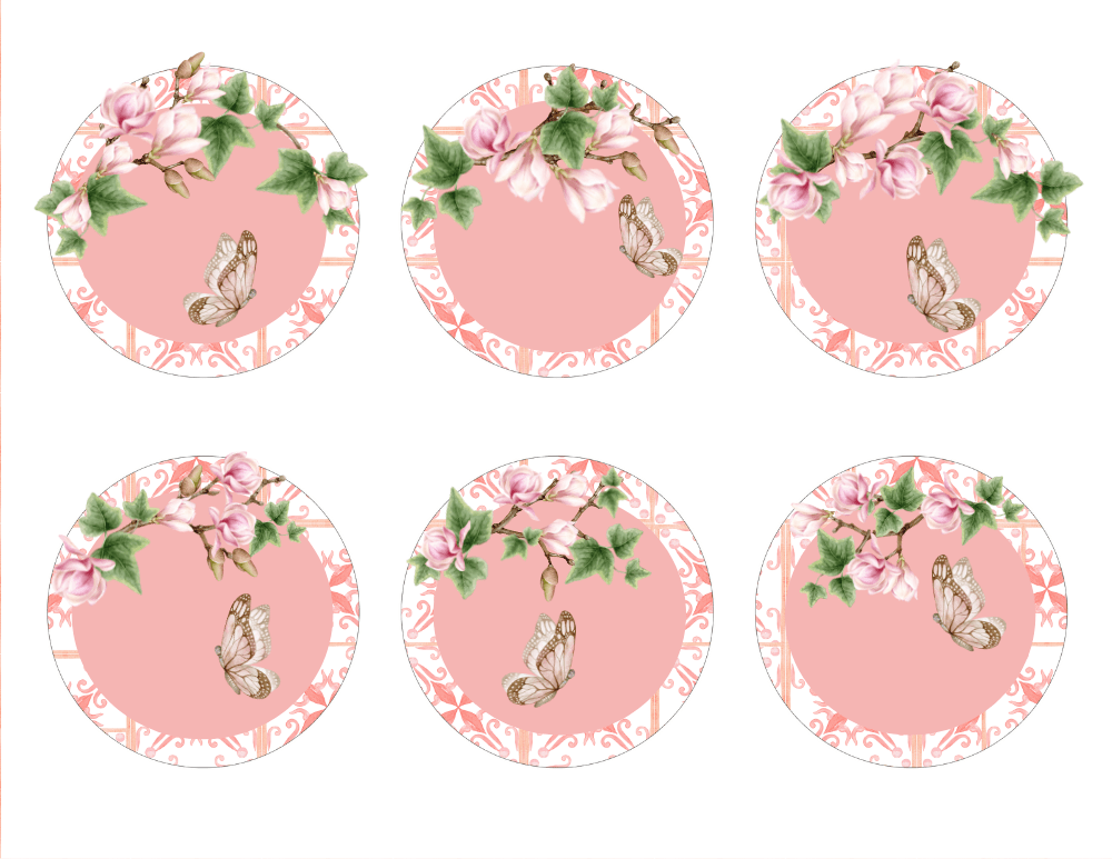 Cherry Blossom Cup Wrapper