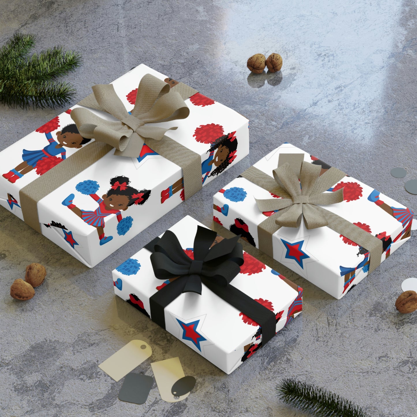 Gift Wrapping Paper Rolls, 1pc